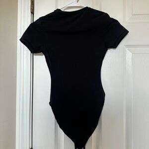 SKIMS Elegant Black Bodysuit